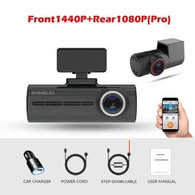 Dashcam Voiture 1080P 4 Caméras Rimoody - Protection 360° Avec Écran 3 Pouces Et Vision Nocturne