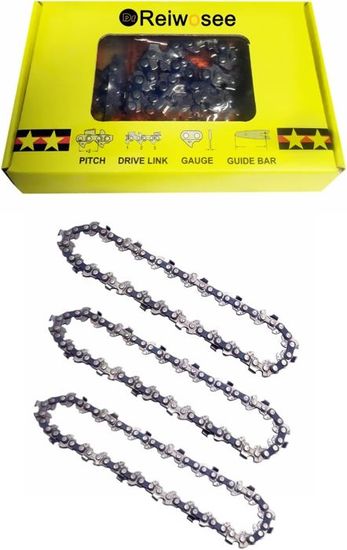 Lime Ronde Pour Chaîne De Tronçonneuse – 200 X 3,5 Mm – Queue Avec Canne – Pour Affûtage Précis Des Dents