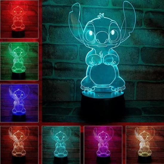 Lampe LED Stitch