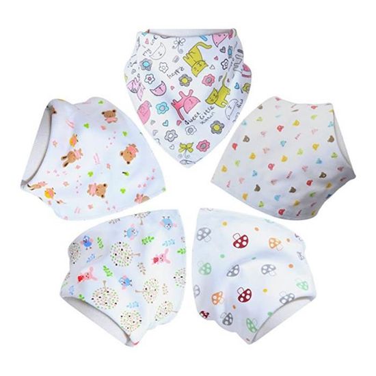 Bavoir Silicone Bebe Casa Lot De 6 Bavoirs Bébé Bandana Bavoir