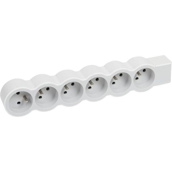 Multiprise Extra-plate Avec 3 Prises Avec Terre - Rallonge - Neuf Sous Emballage - Modèle 049470