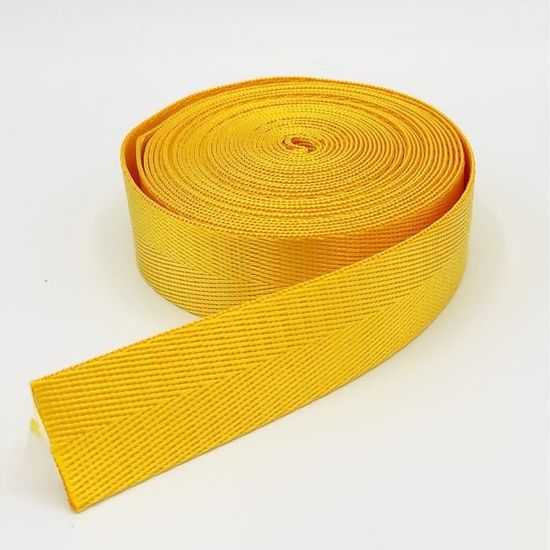 DMiotech 10 Yard 9 Mètres X 50mm Largeur Sangle En Nylon, Sangle Plate En Poly, Pour Bricolage, Cerclage De Sac à Dos Artisanal, Couture, Réparation D 'Équipement D'Extérieur, Blanc