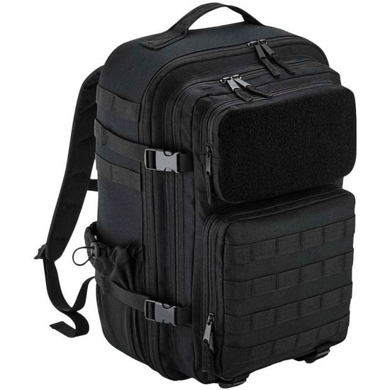 Kombat Tactical - Sac à Dos Small Molle Assault Pack - 28 Litres Btp Noir