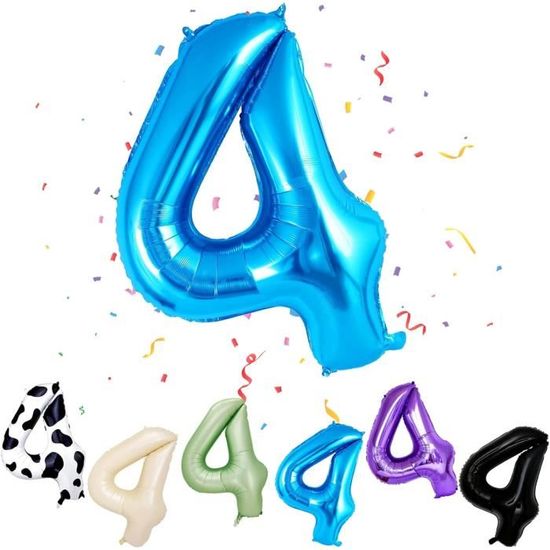 40 Pouces Ballon 18 Ans Anniversaire Noir,Chiffre 18 Ans Geant,Ballon Numéro 18 (100Cm)[b17840