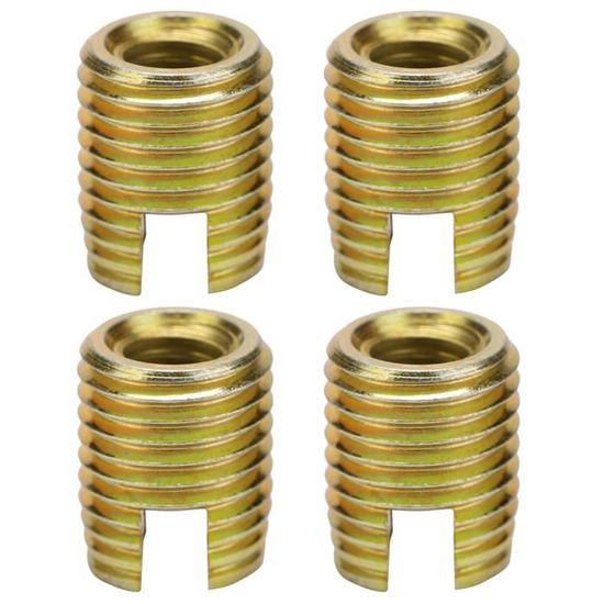 HURRISE 20Pcs 302 Filet à Vis Auto-taraudé en Acier au Carbone (M4*0.7 ...