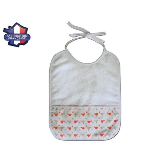 Modulit Bavoir Bebe Enfant Eponge Avec Poche Collection Birdy Cdiscount Puericulture Eveil Bebe