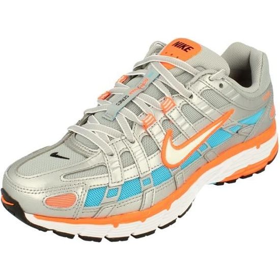 Chaussures de running Nike Femme P 6000 Blanc Argent
