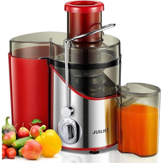Extracteur De Jus TUUMIIST Avec Goulotte Extra Large De 135mm : Plus Besoin De Couper Vos Fruits Et Légumes !