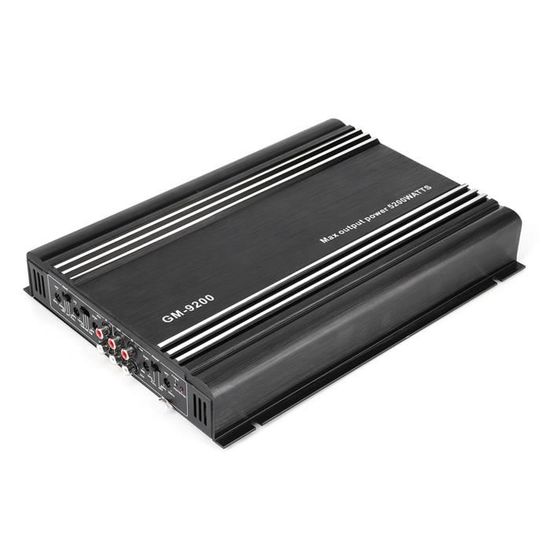 SURENHAP Amplificateur stéréo de voiture Amplificateur de puissance