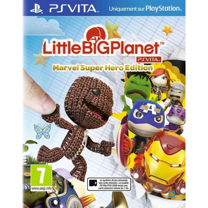 LittleBigPlanet : Marvel Edition Jeu PS Vita
