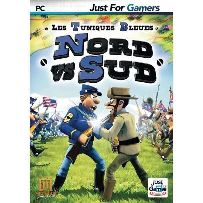 Just For Games Les Tuniques Bleues Nord Vs Sud / Jeu PC