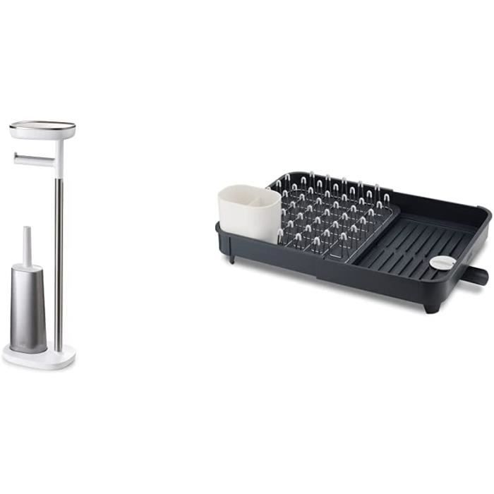 Joseph Joseph EasyStore Plus Porte Papier Toilette WC Acier Extend