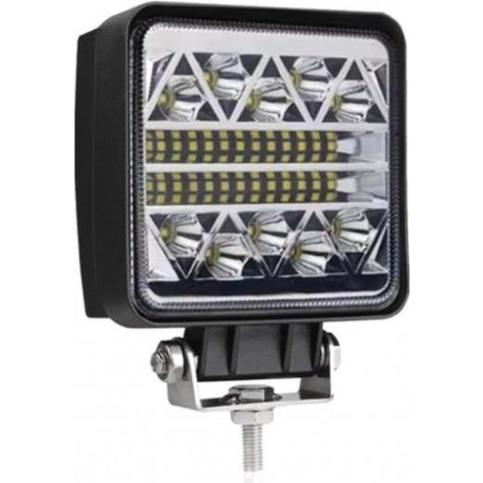 108W 36 LED Phare Feu de Travail Projecteur 12V 24V Universel IP67 Lumineux Camion Hors Route Tracteur