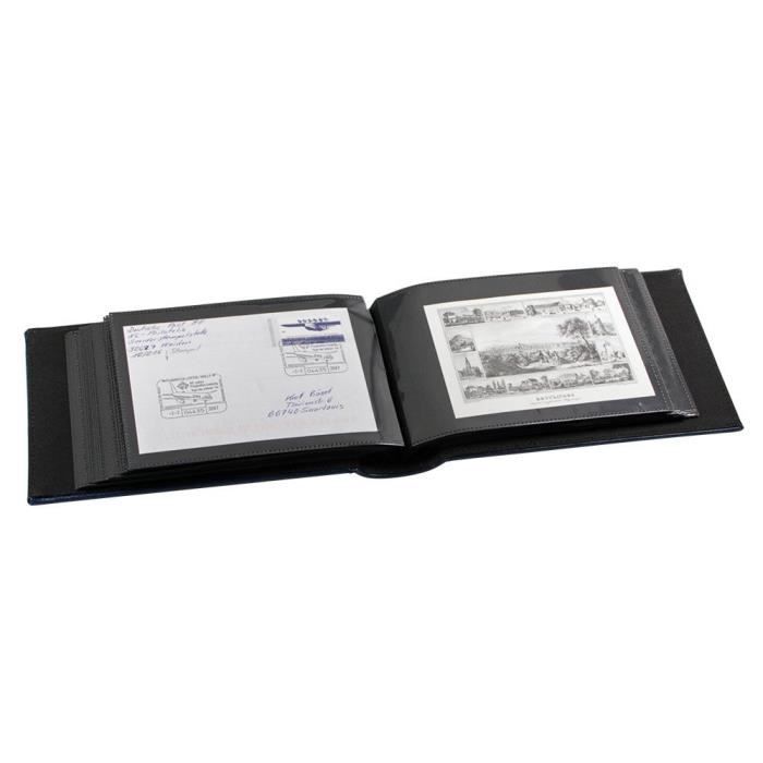 Album de Poche, 20 Feuilles pour 40 Cartes Postales Anciennes ou Modernes