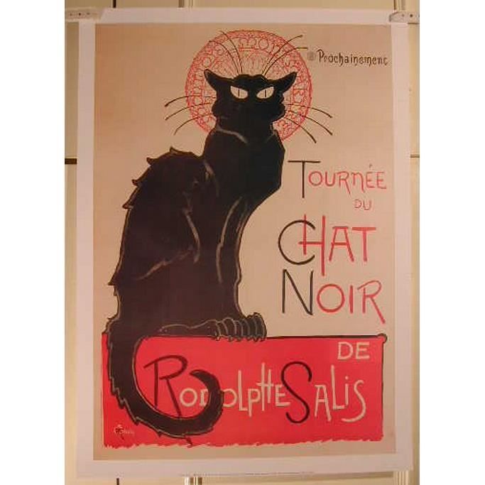 Tournèe du chat noir - 50x70cm - AFFICHE - POSTER