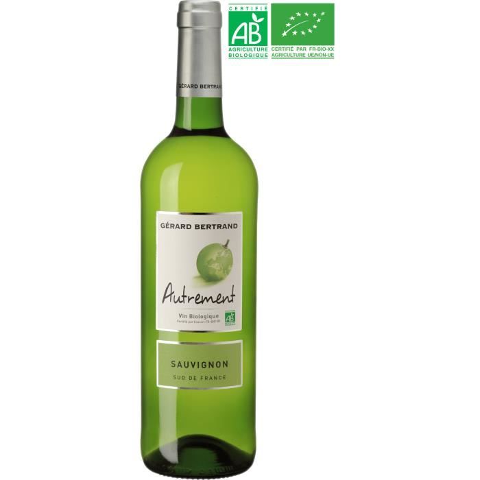 Gérard Bertrand Autrement Sauvignon IGP Pays d'Oc - Vin blanc du Languedoc-Roussillon - Bio