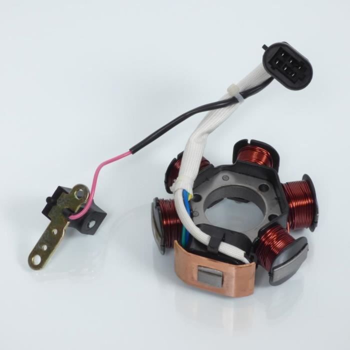 Stator d'allumage type origine 6 pôles scooter Aprilia 50 SR