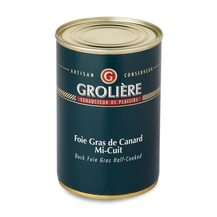 Foie Gras de Canard Mi-Cuit 300g Boîte (Poids en gramme: 300* g)