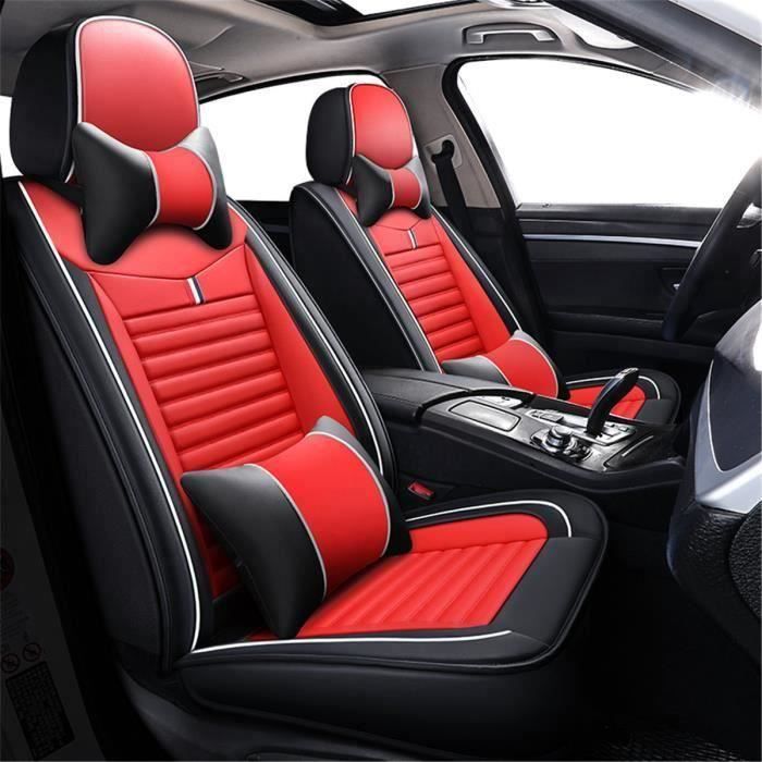 TEMPSA 10PCS Kit Couvre-Siège Auto Rouge