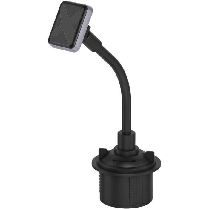 Support de téléphone portable pour voiture Xlayer Magfix 214764 porte-gobelet fixation magnétique 1 pc(s)