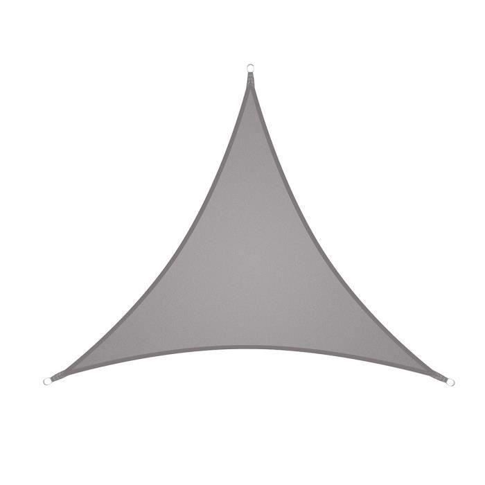 JIE 300D Triangle Abri Soleil Ombre Auvent Décoration Polyester Oxford Imperméable 90% Protection UV 5x5x5M