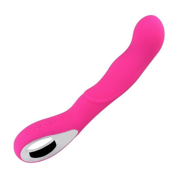 APPAREIL DE MASSAGE MANUEL,10 vitesses baguette magique Silicone masseur lingerie sexy G Spot gode lapin - Type QQZDB85-Pink