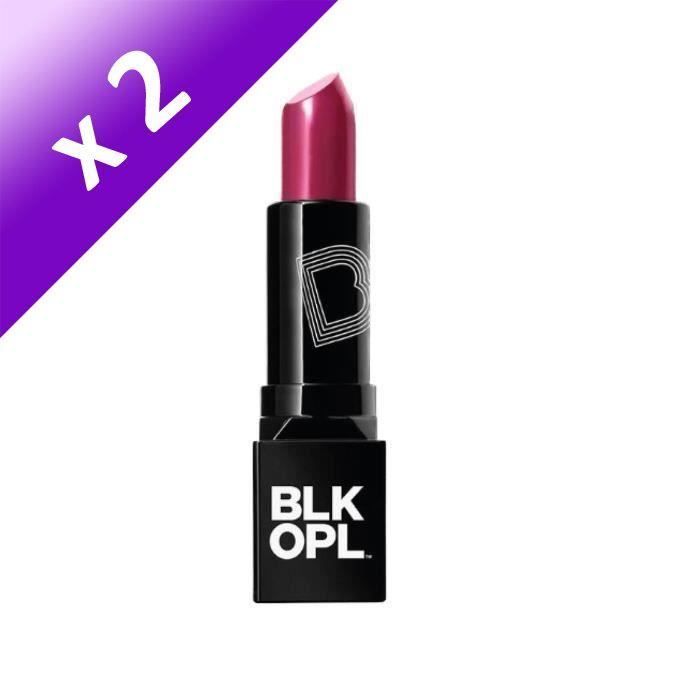 Lot De 2 - BLACK OPAL Rouge à lèvres BRL-1292 001 Color Splurge Risqué Crème Lipstick