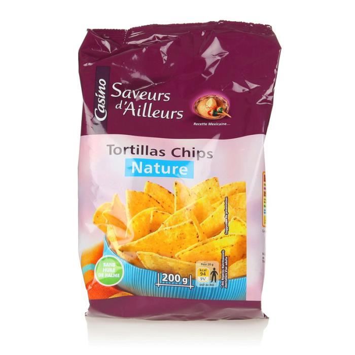 Tortilla chips nature - 200 g