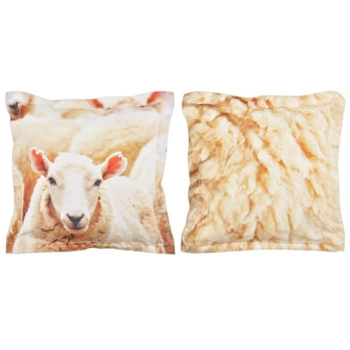 Coussin d'extérieur motif mouton S Esschert Design BK001