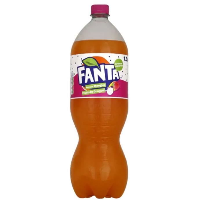 Fanta Mangue Fruit du Dragon 1,5L (pack de 6)