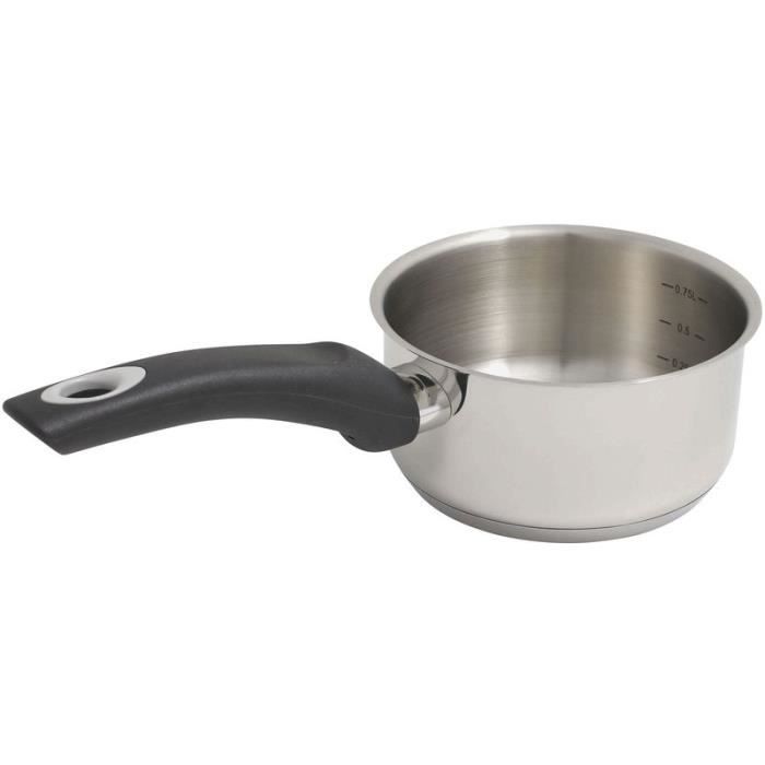 FINLANDEK Casserole induction en inox sans teflon - 14 cm