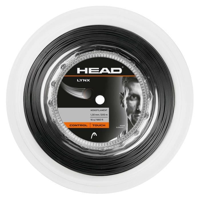 Bobine Head Lynx Gris Anthracite 200m - Couleur:Gris Jauge:120
