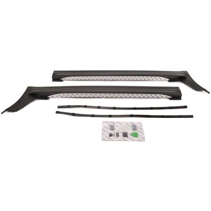 Kit marche pied BMW X3 E83 04-10 aluminium