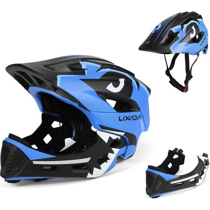 Casque de vélo pour enfants 52 - 56cm Bleu