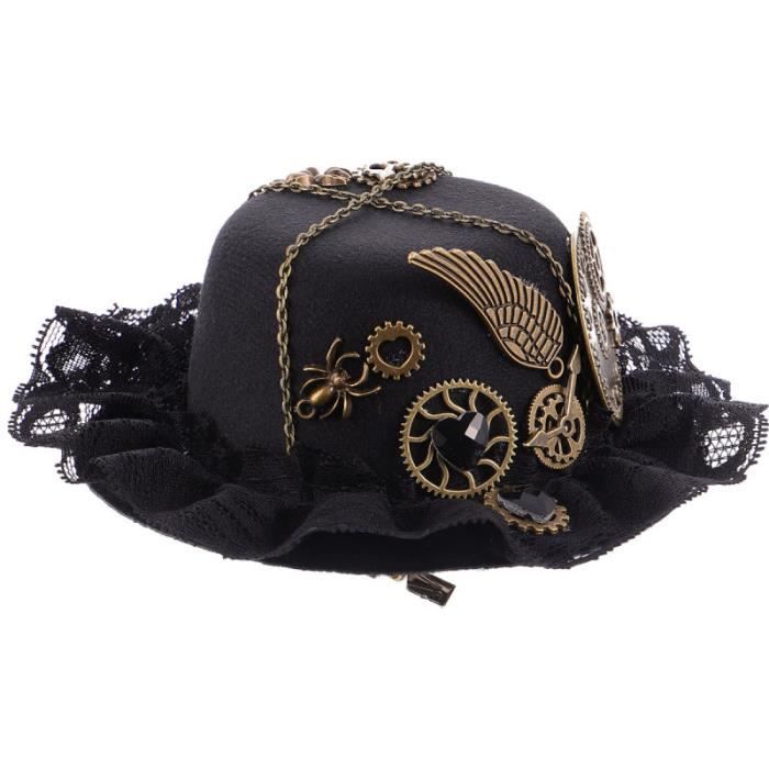 1 pc Steampunk accessoires belle épingle à élégante pour quotidiens cadeau CASQUETTE