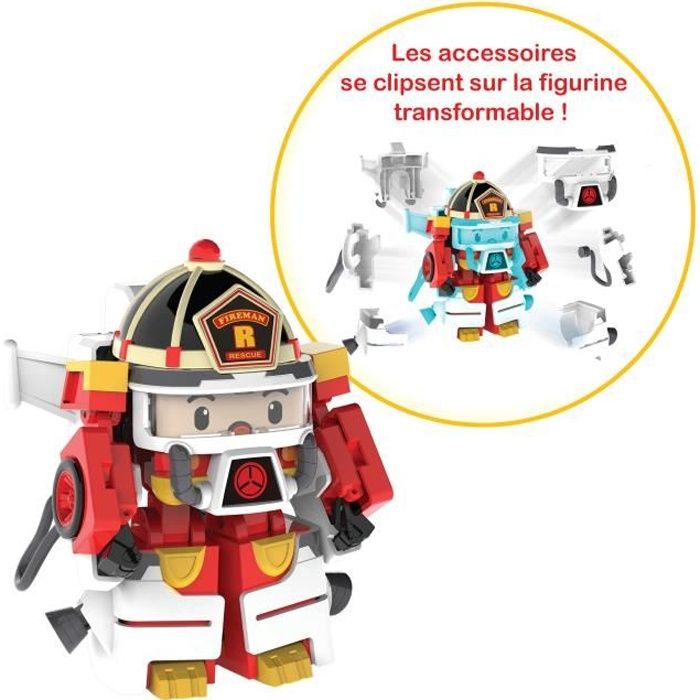 ROBOCAR POLI Véhicule Transformable Roy Action Pack Space