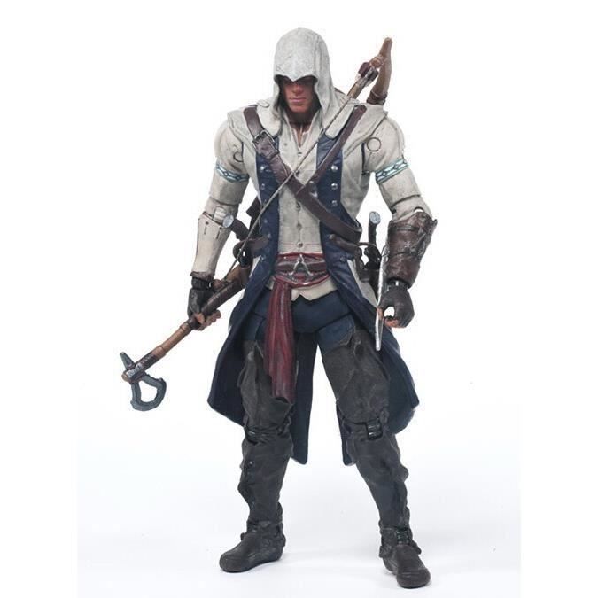 Figurine Assassin 's Creed 4,Connor,15cm hauteur