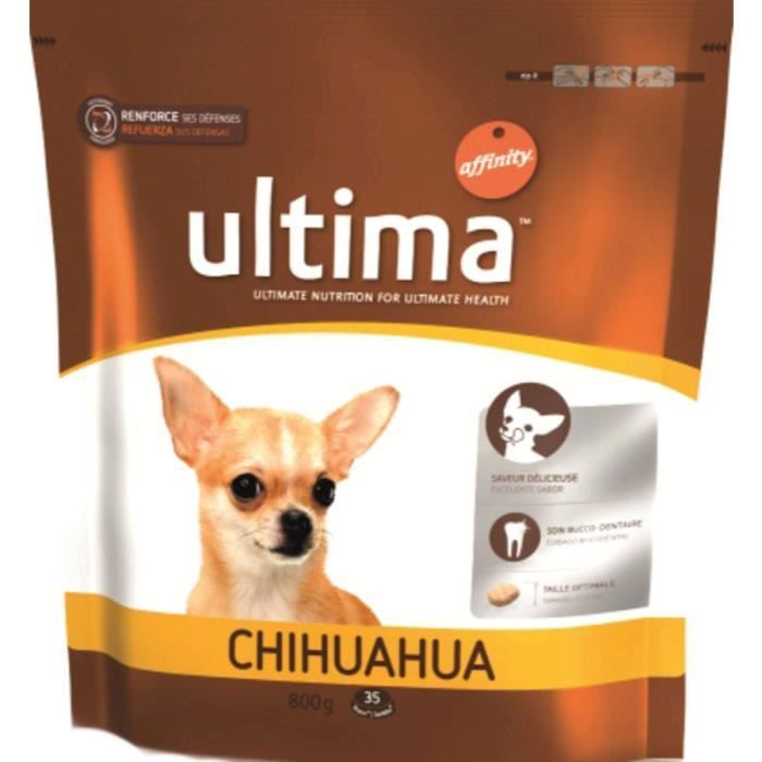 ULTIMA Croquettes au poulet - Pour Chihuahua - 800G
