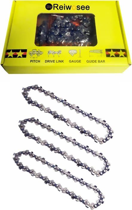 Limes Pour Chaînes à Profil Bas LP Pour 3/8" 1/4" 1,1 Mm 1,3 Mm