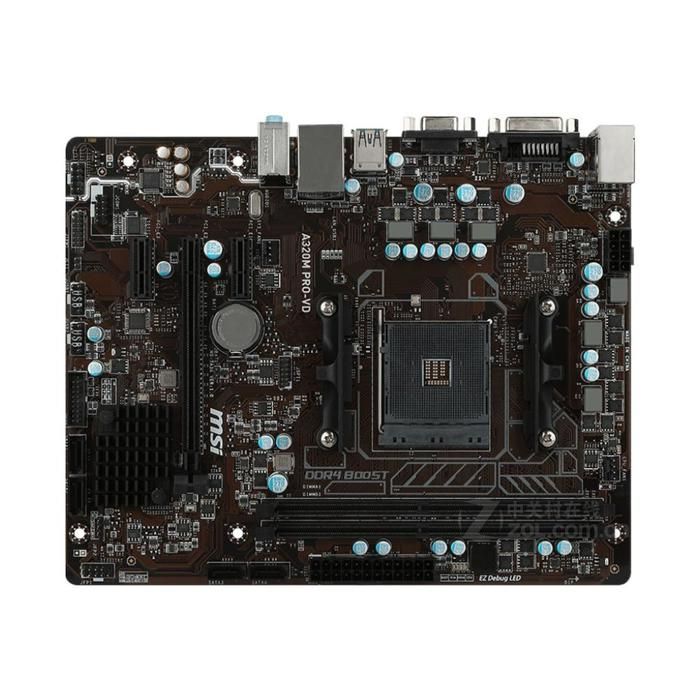 Carte mère MSI A320M PRO VD/ AMD A320 Socket AM4 2xDDR4 SDRAM Micro ATX - vue 2