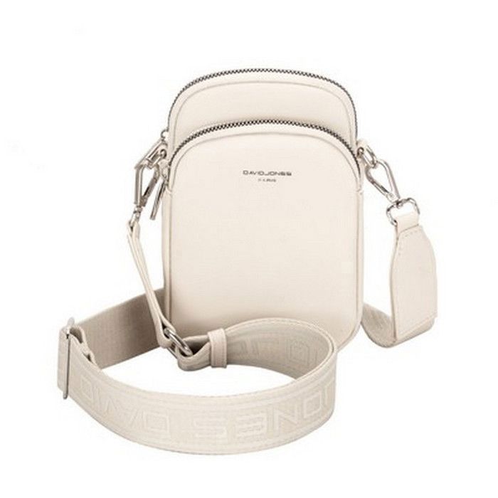 Sacoche téléphone - DAVID JONES - Petit sac bandoulière - Synthétique nylon - Bandoulière réglable - Grands smartphones