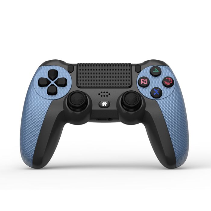Manette de jeu Manette sans fil Manette de jeu sans fil PS4 PIMPIMSKY Bluetooth Vibration Pavé tactile Capteur six axes