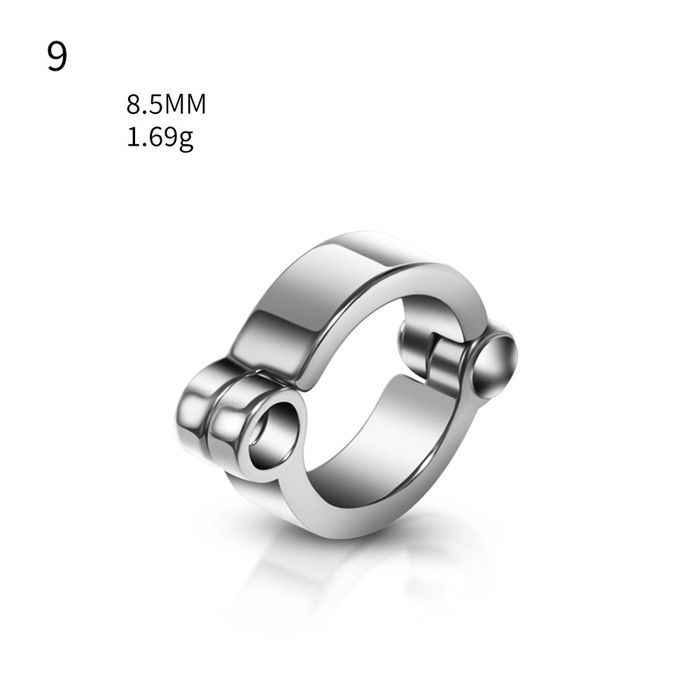 Anneau de cheville pour perroquet - Phoesky - Acier inoxydable 316L - 8.5mm - Phoenix - Oiseau de compagnie