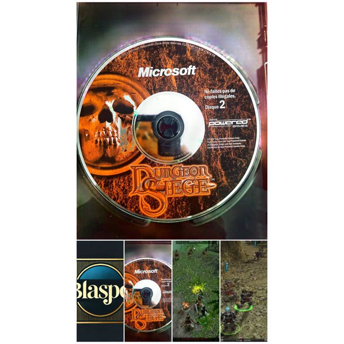 Dungeon Siege PC – Disque 2 seul – Jeu original Microsoft – Sans boîtier – Fonctionnel Reconditionné - Microsoft reconditionné disponible sur Cdiscount Seconde Vie