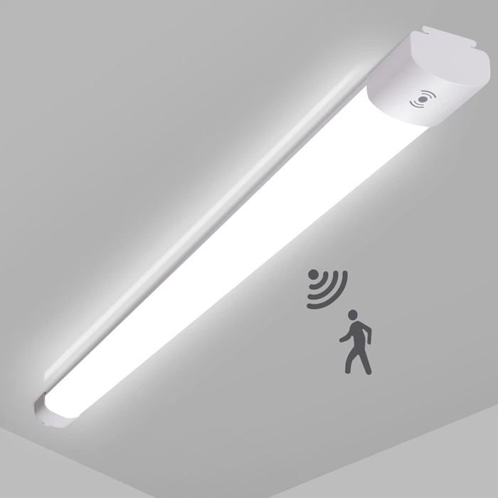 Neon LED avec Detecteur de Mouvement 120CM 36W 4000LM Tube Sens Lampe Linkable Luminaire Détection de Mouv DETECTEUR DINONDATION