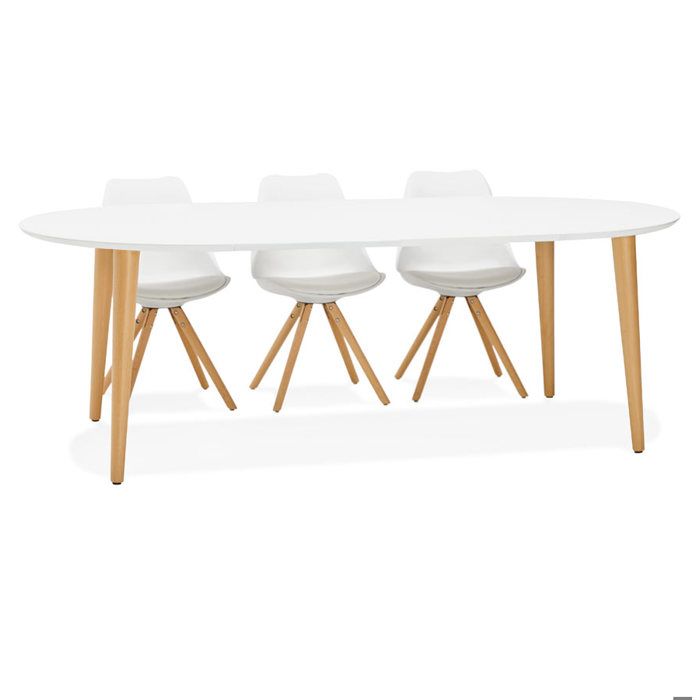 Table Ronde Extensible Scandinave Achat Vente Pas Cher