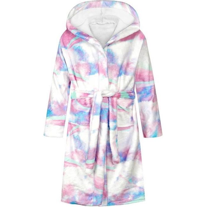 Peignoir polaire sale fille 12 ans