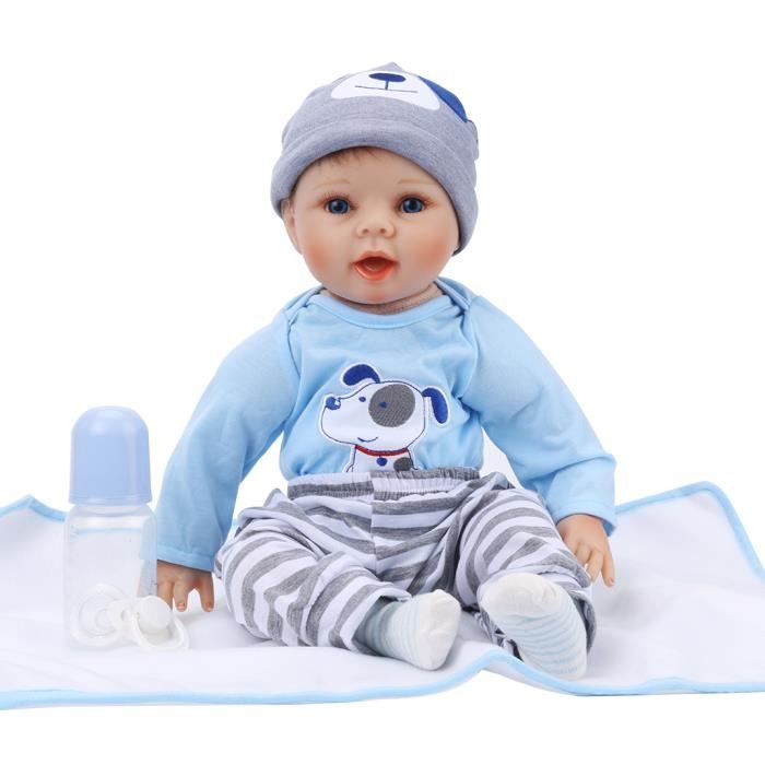 Poupée reborn réaliste entièrement en silicone - Canada