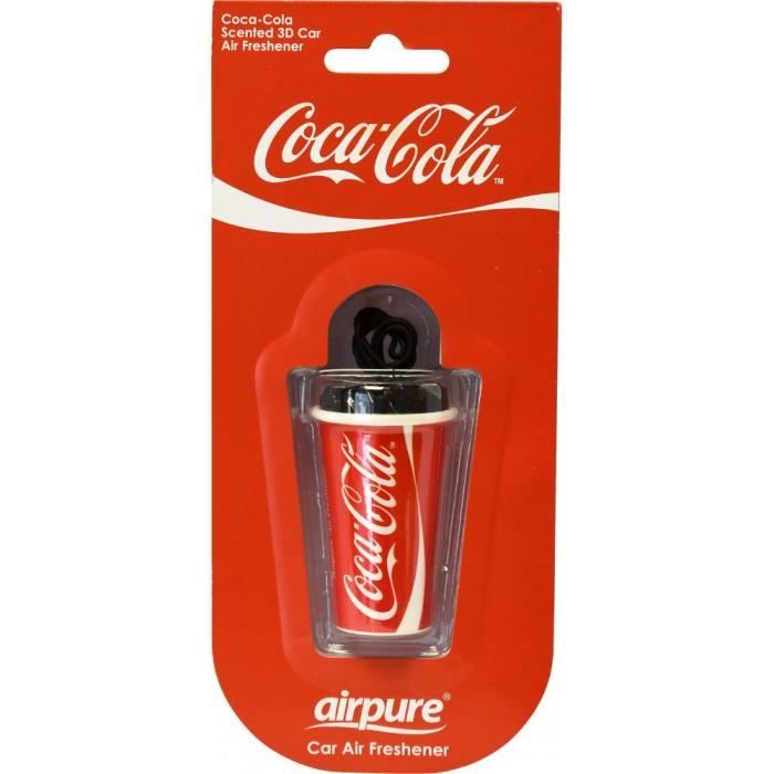 Désodorisant voiture Coca original - Entretien auto - Coca cola