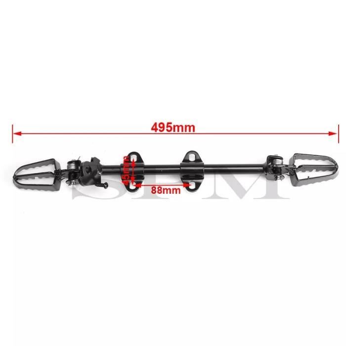 Repose-pieds pour 49, électrique moto cross, pocket bike